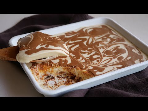 【珈琲薫る♡ホーローバットで簡単レアチーズケーキ】「おもてなしにもどうぞ♪」 | Easy! No- Bake  Coffee  cheesecakeのサムネイル