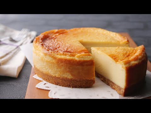驚きのクリーミーさ♡じっくり焼いて濃厚ぎゅっのベイクドチーズケーキ | Creamy Baked Cheesecakeのサムネイル