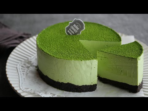 【ふんわりとろける♡濃厚抹茶レアチーズケーキ】 | No-Bake! Rich matcha cheesecakeのサムネイル