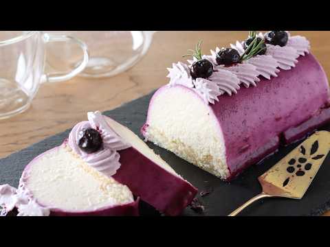 オーブンなし!ブルーベリー・レアチーズケーキの作り方|HidaMari Cookingのサムネイル
