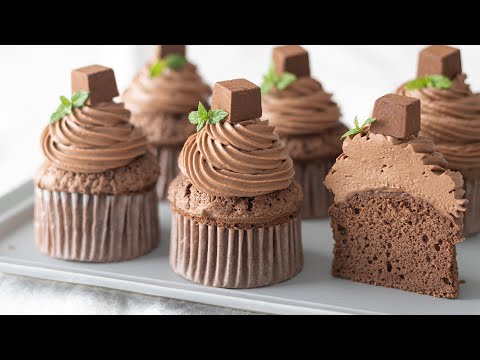 ダブル・チョコレート・カップケーキの作り方 Double Chocolate Cupcakes|HidaMari Cookingのサムネイル