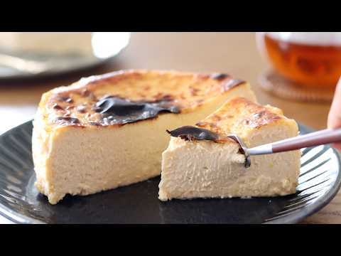 とろけてクリーミーなレモンのバスクチーズケーキの作り方|HidaMari Cookingのサムネイル