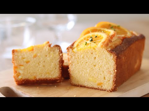 オレンジのパウンドケーキの作り方&ラッピングのサムネイル