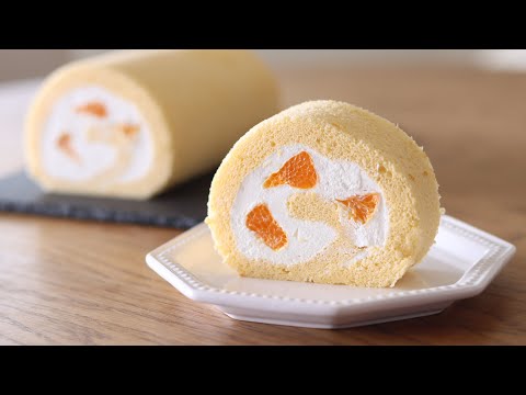 別立てで美味しいオレンジ・ロールケーキの作り方のサムネイル