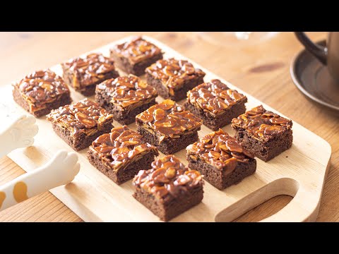 フロランタン・ショコラ:チョコレートとキャラメルのサブレの作り方|HidaMari Cookingのサムネイル