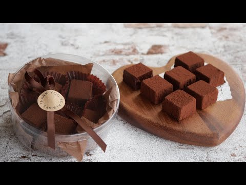 【材料2つで♡恋する生チョコ】濃厚でとろける美味しさを手作りで | Japanese style NAMA-Chocolateのサムネイル