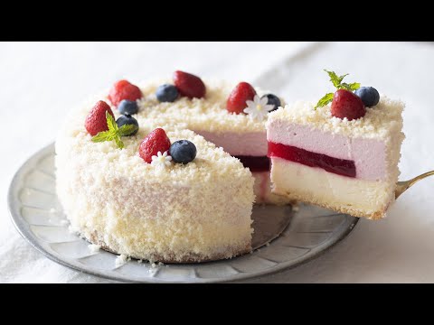 ラズベリーのドゥーブルフロマージュの作り方 Raspberry Double Fromage|HidaMari Cookingのサムネイル