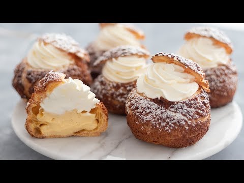 ダブルクリーム・クッキーシューの作り方 Double Cream Cookie Choux|HidaMari Cookingのサムネイル