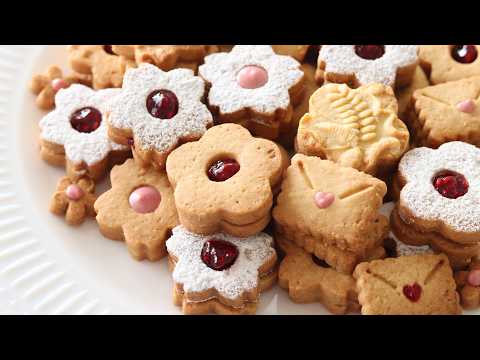 お花見に🌸ラズベリージャム・クッキーサンドの作り方|HidaMari Cookingのサムネイル