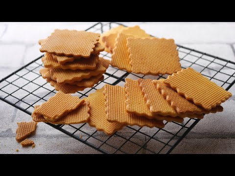溶かしバターで♡さくさくミルク味の薄焼きクッキー | Crispy thin milk-flavored cookies.のサムネイル