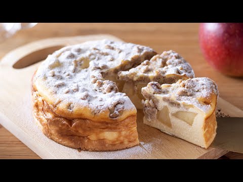 りんごのクランブル・チーズケーキの作り方 Apple Crumble Cheesecake|HidaMari Cookingのサムネイル