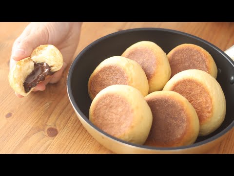 オーブンなし!チョコパンの作り方 No Oven Chocolate Bread*Frying pan recipe|HidaMari Cookingのサムネイル