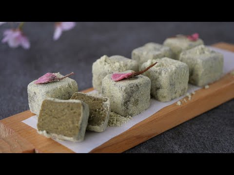 【やわらか濃厚♡うぐいす生きな粉】「春を知らせるころんと可愛いきな粉スイーツ」簡単で美味しすぎてごめんなさい |  Roasted soybean flour sweetsのサムネイル