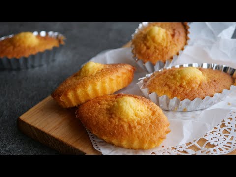 【春の優しい焼き菓子♡バター薫るマドレーヌ】翌日はしっとりさらに美味しい  | Basic Madeleineのサムネイル