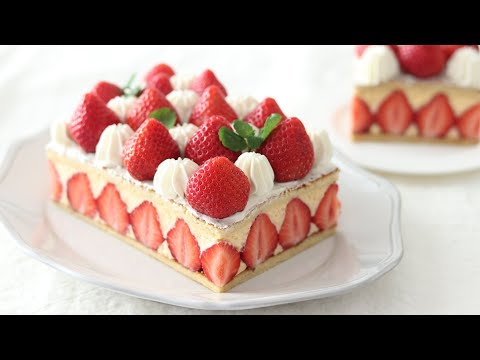 クリスマスに♪いちごのフレジエの作り方 Fraisier:Christmas Cake|HidaMari Cookingのサムネイル