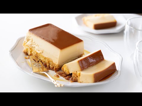 イタリアンプリン・ケーキの作り方 Creme Caramel Mascarpone Pudding Cake|HidaMari Cookingのサムネイル