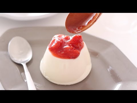 オーブンなし!濃厚いちごミルクプリンの作り方のサムネイル