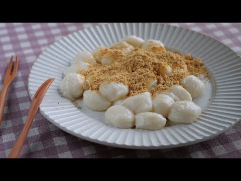 【夏の冷たいデザート】ぷるぷるなめらかミルク餅♡夏休み応援デザート Smooth and jiggly milk mochiのサムネイル