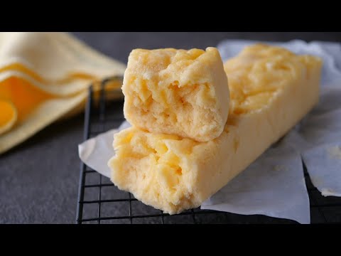 【レンチン3分!米粉おやつ】米粉のもっちりチーズケーキ☆チーズ風味もうまいっ♡グルテンフリー  | Gluten-free Rice flour pizza cheese cakeのサムネイル