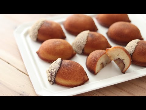 栗のフィナンシェの作り方 Chestnut Financier*卵白消費レシピ|HidaMari Cookingのサムネイル