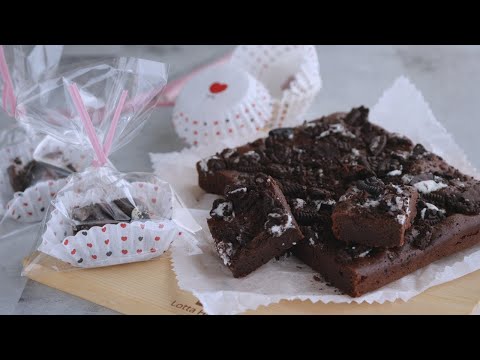 【簡単で濃厚な♡ひとくちブラウニー】買うよりも美味しい~♪  |   Chocolate Browniesのサムネイル
