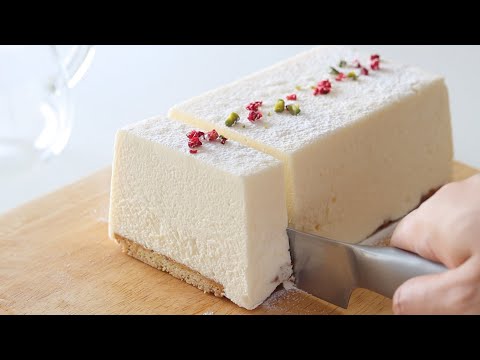 オーブンなし!基本のレアチーズムースケーキの作り方 アレンジ自在!のサムネイル