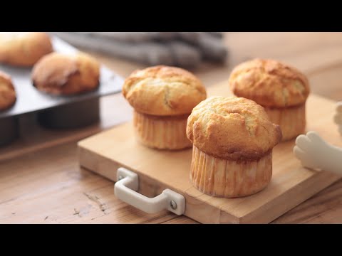 バニラマフィンの作り方 Vanilla Muffins|HidaMari Cookingのサムネイル