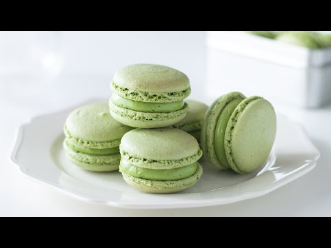 抹茶マカロンの作り方 Matcha Macaron|HidaMari Cookingのサムネイル
