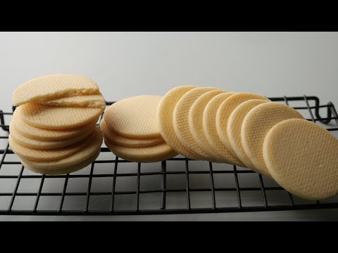 卵無し材料4つ!さらにサクサク♡白いミルククッキー | 4  Ingredients"Thin and crispy milk cookies"のサムネイル