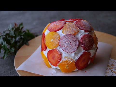 【H.Mでふわふわな苺ケーキ】お鍋で蒸してケーキにしちゃいました | Fluffy Steamed Cakeのサムネイル