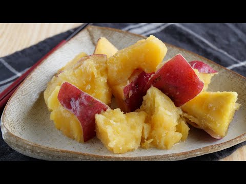 【甘じょっぱい♡ほくほくおさつ塩バター】病みつきレシピ♪ Sweet Potatoes with Salted Butterのサムネイル