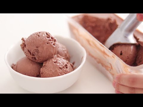 濃厚チョコレートアイスクリームの作り方 Homemade chocolate Ice Cream|No egg, No Icecream-machine|HidaMari Cookingのサムネイル