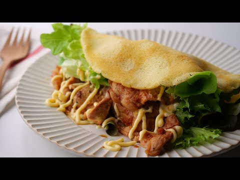 どんなものにも合う♡もっちり米粉クレープ | Gluten-free Rice flour  Crepesのサムネイル