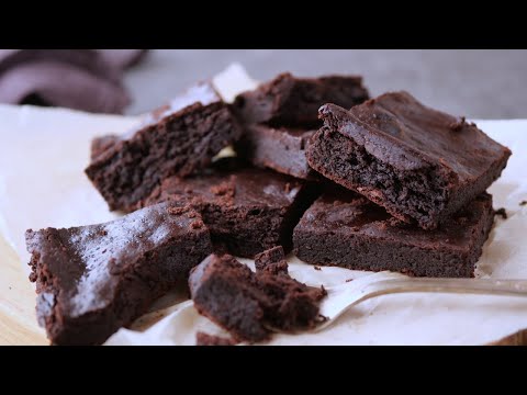 【濃厚♡ほろっと溶けるブラウニー】小麦粉無しオイルで作るしっとりタイプ  | The Best  Chocolate Browniesのサムネイル
