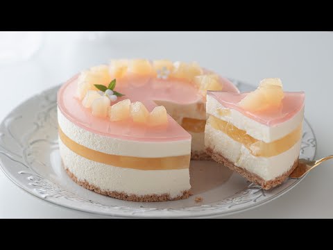 りんごのレアチーズケーキの作り方 No-Bake Apple Cheesecake*No Oven|HidaMari Cookingのサムネイル
