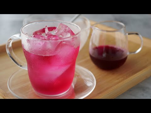 【爽やかな飲み心地♡赤紫蘇ジュース】「アンチエイジングにも!」身体に優しいお砂糖控えめレシピ!「まるめし」 | Aka Shiso Juice (Red Perilla Juice)のサムネイル