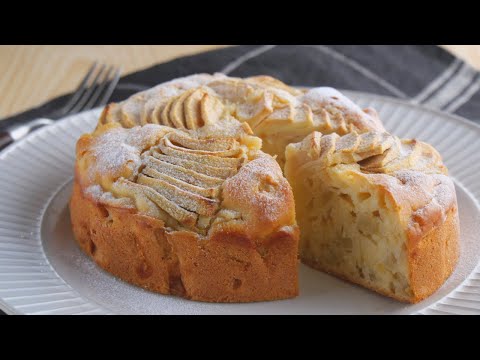 【バター不使用】オイルで簡単!たっぷり林檎のケーキ♪ Butter-Free Easy! Apple Cakeのサムネイル