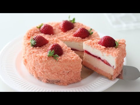 いちごのドゥーブル・フロマージュの作り方*チーズケーキ Strawberry Double Fromage:Cheesecake|HidaMari Cookingのサムネイル